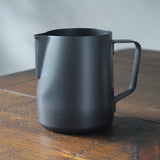 Milk Jug Teflon Black Steel - 600ml